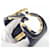 Bracciale rigido Interlocking Gucci D'oro Blu navy  - vista 3