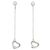 Orecchini Tiffany & Co. Open Heart Diamond By the Yard