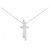 Collana con pendente a croce Separate di Gucci
