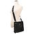 Borsa a tracolla Prada Re-Nylon con placca logo Triangle in pelle Saffiano Nero - vista 14