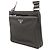 Borsa a tracolla Prada Re-Nylon con placca logo Triangle in pelle Saffiano Nero - vista 7