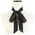 Fiocco a nastro in seta Chanel Coco Mark Nero