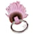 Hermès Hermes Carmen Tricolor Keyring Accessory Bag Charm Pink Red Beige  - view 5