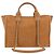 Borsa Tote CHANEL Deauville MM Beige - vista 4