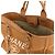 Borsa Tote CHANEL Deauville MM Beige - vista 8