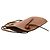 Borsa a tracolla in pelle Loewe Anagram Dice Pocket Marrone - vista 5