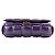 Borsa a tracolla Bottega Veneta Padded Cassette Intrecciato Porpora - vista 5