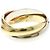 Cartier Trinity 18K Dreifarbiges Gold Medium Golden - Ansicht 6