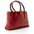Tod's D-Styling kleiner Tote aus glattem Leder Rot - Ansicht 2