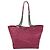 Borsa Tote Chanel Shopping in Chains in pelle trapuntata Burgundy