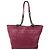 Borsa Tote Chanel Shopping in Chains in pelle trapuntata Burgundy - vista 2