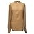 Stella Mc Cartney Camicetta Stella McCartney con collo mandarino in seta beige - vista 2