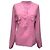 Stella Mc Cartney Camicia Henley in seta rosa Stella McCartney Marrone