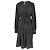 Abito midi in seta nera a pois Isabel Marant Nero - vista 4