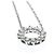 Pendente Open Circle Tiffany & Co. in platino con diamanti Mini Argento - vista 5