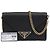 Prada Borsa a tracolla e crossbody con catena logo Triangle Nero