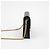 Prada Borsa a tracolla e crossbody con catena logo Triangle Nero - vista 5