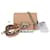 Givenchy GV3 Mini borsa a tracolla beige in pelle Marrone