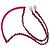 Chanel Top Handle Coco in pelle di vitello caviar Vanity Crossbody Rosa - vista 8