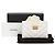 Portacarte Chanel 2.55 Bianco Pelle di Vitello Oro