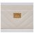 Portacarte Chanel 2.55 Bianco Pelle di Vitello Oro - vista 3