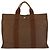 Hermès Borsa Tote Hermes Herline marrone