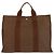 Hermès Borsa Tote Hermes Herline marrone - vista 2