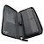 Chanel Portafoglio lungo con zip Black Caviar Silver Cc Organizer Nero - vista 3