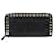 Portefeuille long Valentino Garavani Rockstud noir cuir  - vue 1