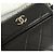 Chanel Mini borsa a tracolla della serie Black Gold-tone Around Chain Nero - vista 6