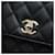 Chanel Coco Handle Medium Black Caviar Lizard Champagne Gold Interior Chip Nero - vista 6