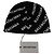 Berretto Balenciaga Allover Logo Nero