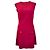 Vestido mini de malha Ritorsa da Maje em lã vermelha Vermelho Bordeaux