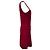 Vestido mini de malha Ritorsa da Maje em lã vermelha Vermelho Bordeaux - vista 2