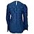 Stella Mc Cartney Blusa de seda azul con jacquard de caballos Stella McCartney - vista 3