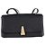 Borsa The Angle di Bottega Veneta in pelle di vitello nera Nero - vista 9