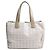 Chanel Tote e borsa a tracolla in jacquard beige Marrone