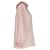 Camicia con volant in seta rosa Prada  - vista 3
