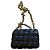 Sac Chain Cassette Bottega Veneta en cuir agneau noir Marron - vue 3