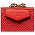 Mini borsa Alma in pelle Epi Louis Vuitton Rosso - vista 9