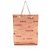 Gabrielle Tote Chanel Vintage Canvas Coco Logo Rosa - vista 3