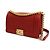 Chanel Bolso Bandolera Boy Medium Caviar Red Gold-toned Series Roja - vista 2