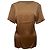 Max Mara Rebecca Jersey T-Shirt in Braun Viscose