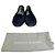 Mocassini Manolo Blahnik in scamosciato blu navy - vista 11