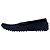 Mocassini Manolo Blahnik in scamosciato blu navy - vista 4