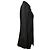 Jil Sander Button-Down-Hemd aus schwarzer Baumwolle Python drucken - Ansicht 2