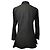 Jil Sander Button-Down-Hemd aus schwarzer Baumwolle Python drucken - Ansicht 3