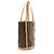 Louis Vuitton Vintage Monogram Canvas Bucket GM Tote Beutel Braun - Ansicht 2