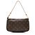 Louis Vuitton Pochette Accessoires en toile Monogram Vintage Marron - vue 3