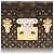 Louis Vuitton Bolsa Petite Malle em Canvas Monogram com tachas Marrom - vista 9